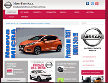 Tablet Screenshot of motortimespa.net